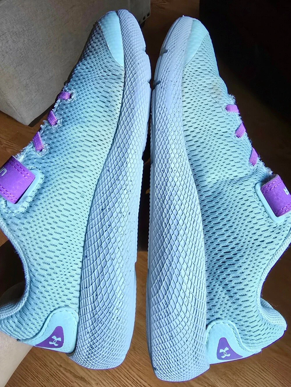 Sz 3Y Little Kids UNDER ARMOUR PURSUIT 2AC Bungee Lace/Adjustable Strap